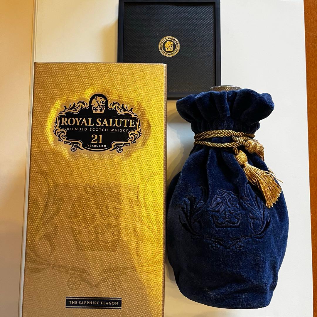 ル*ク様  Salute 21 Years Blue Bottle