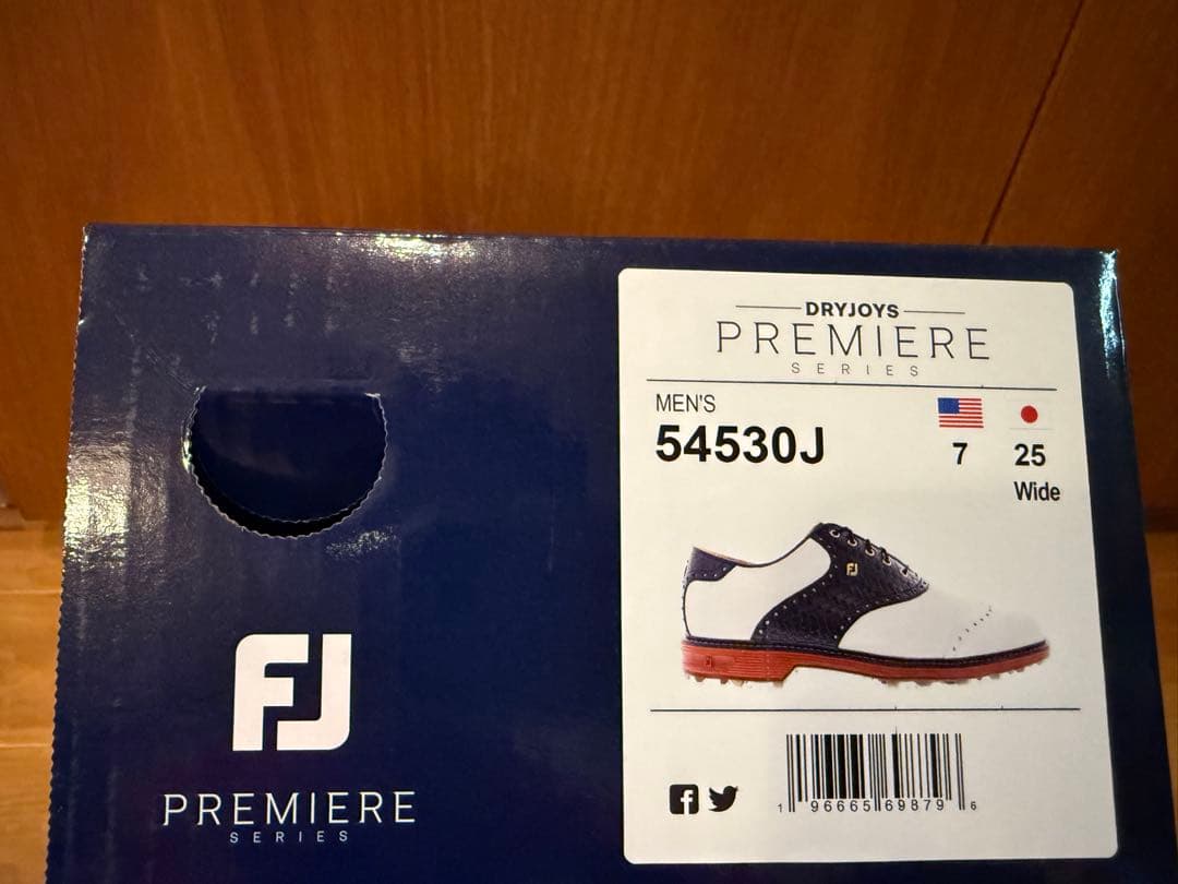 MEN'S ドライジョイズ プレミア FJ レッドクレイ 25.0cm