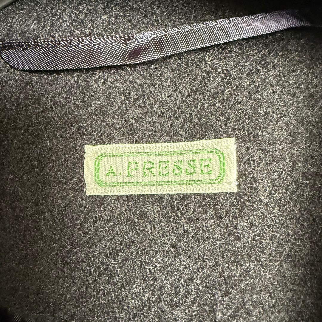 お*ん様 A.PRESSE Cashmere Light Flannel Jac