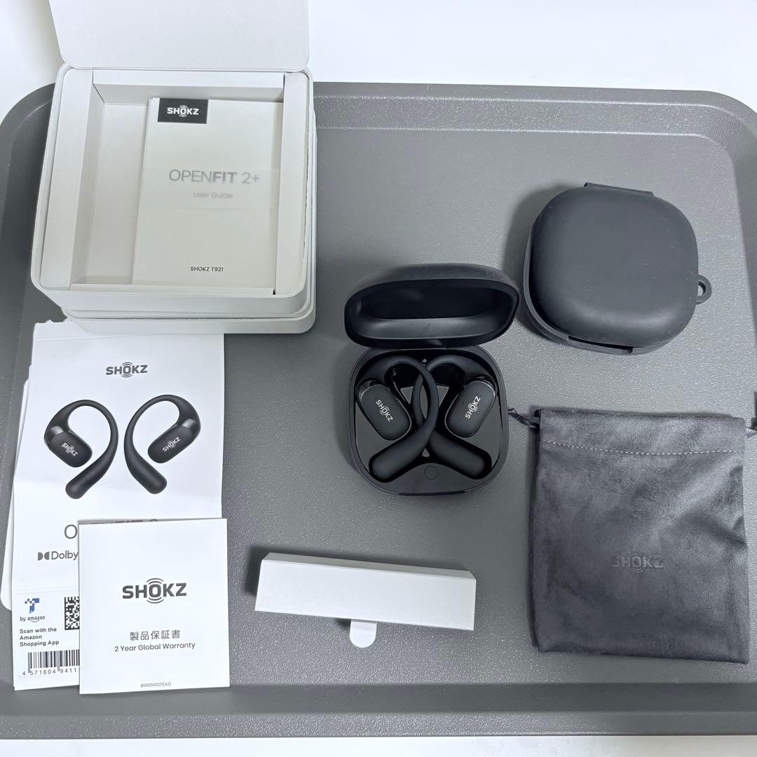SHOKZ OPENFIT2+ Plusワイヤレスイヤホン