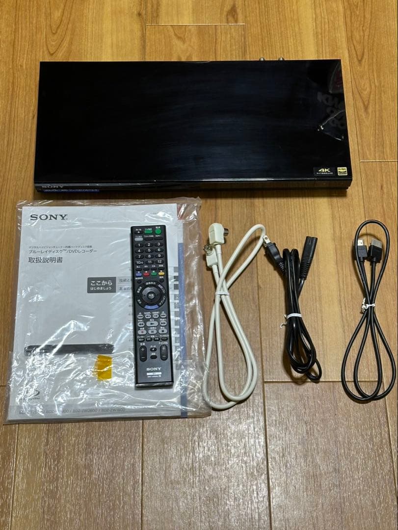 ブルーレイレコーダー BDZ-ZT1800 ソニー