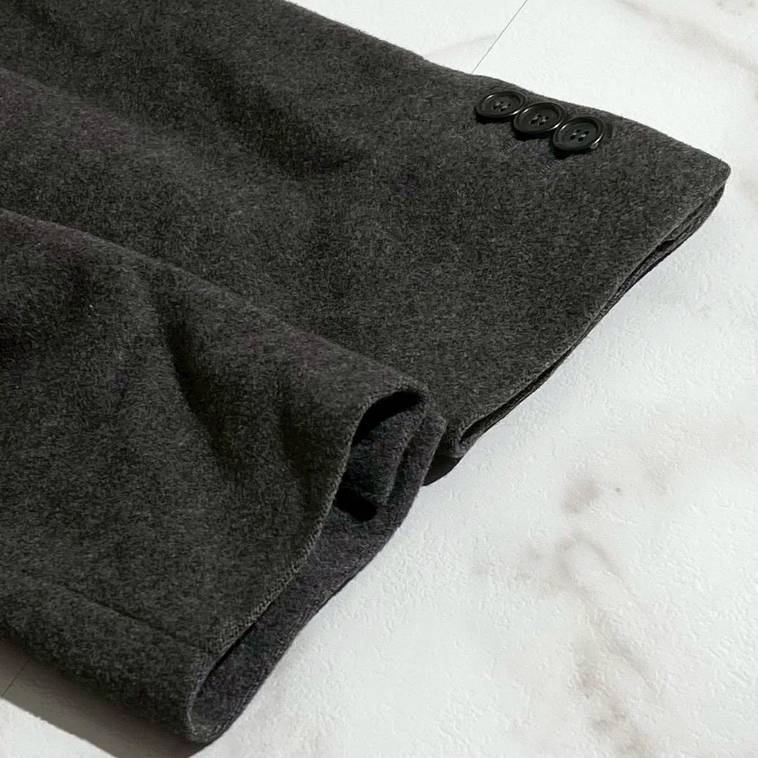 美品 PRADA チェスターコート 2018年製 カシゴラ グレー 【187】