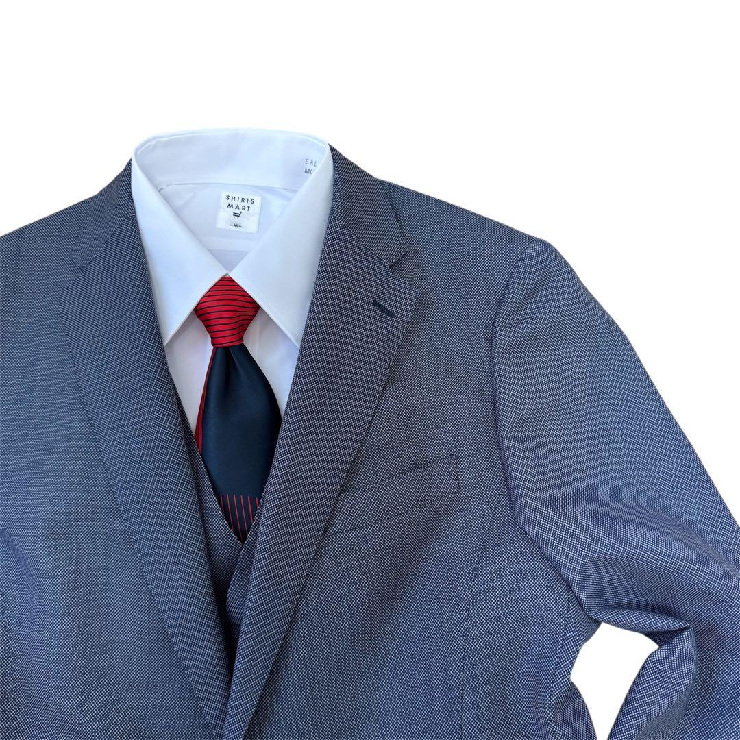 PERSON'S FOR MEN スーツ3ピース　上下　ネイビー　AB7(XL)