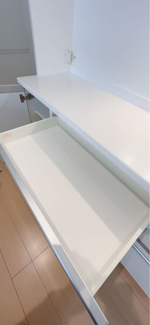 ニトリ　食器棚 LEDライト付き【栃木県　直接引き取りでお願いします】