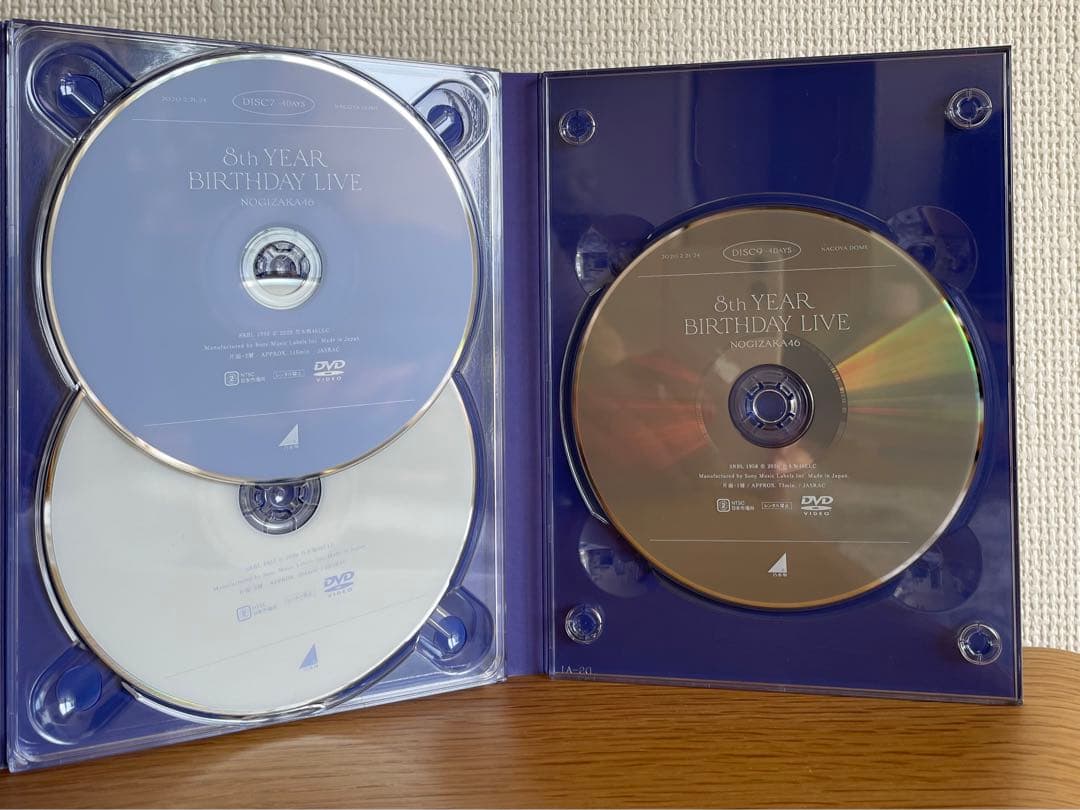 乃木坂46 8th9th バースデーライブ　2組セット