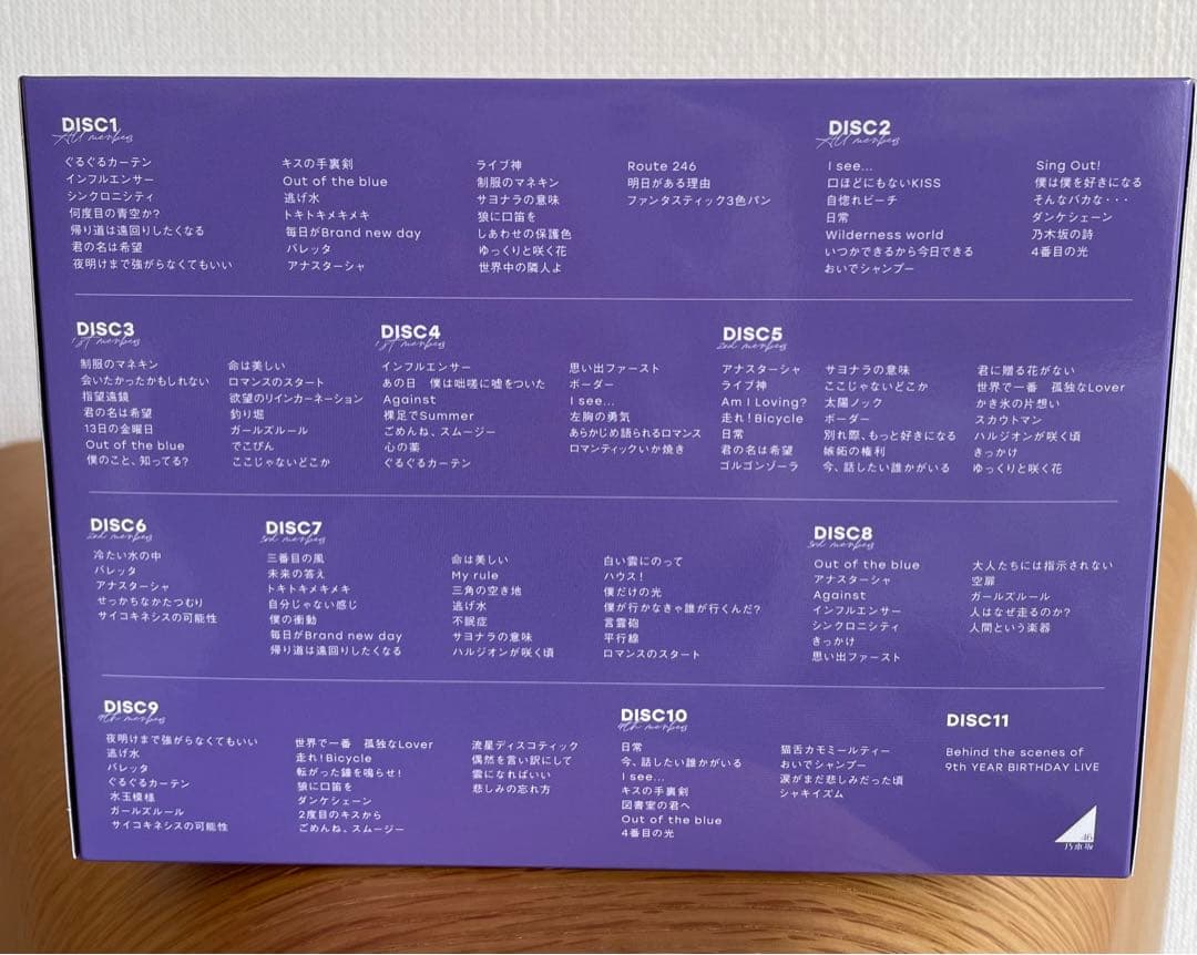 乃木坂46 8th9th バースデーライブ　2組セット