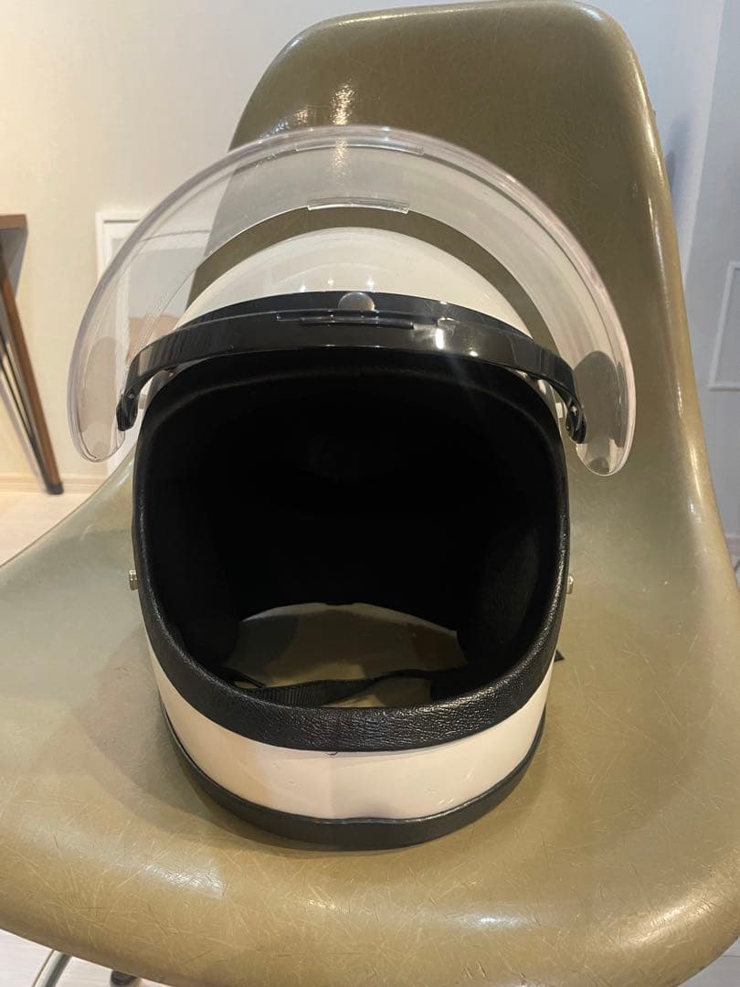 80s～90sジェットヘルメット ヴィンテージ ホワイト ジェット