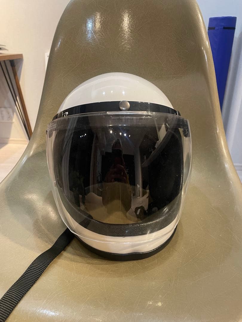 80s～90sジェットヘルメット ヴィンテージ ホワイト ジェット