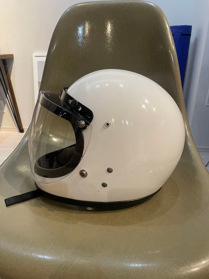 80s～90sジェットヘルメット ヴィンテージ ホワイト ジェット