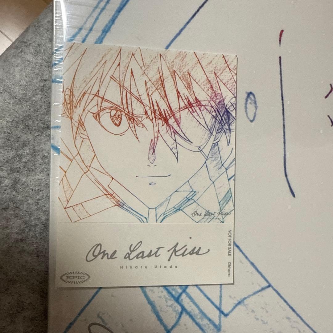 『新品』One Last Kiss 宇多田ヒカル US輸入盤　アスカジャケ