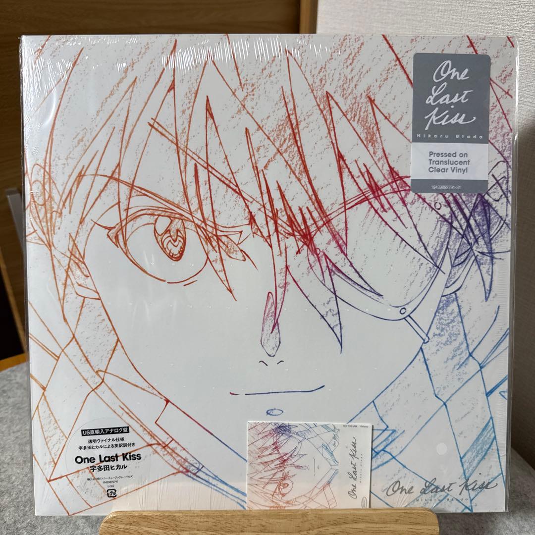 『新品』One Last Kiss 宇多田ヒカル US輸入盤　アスカジャケ