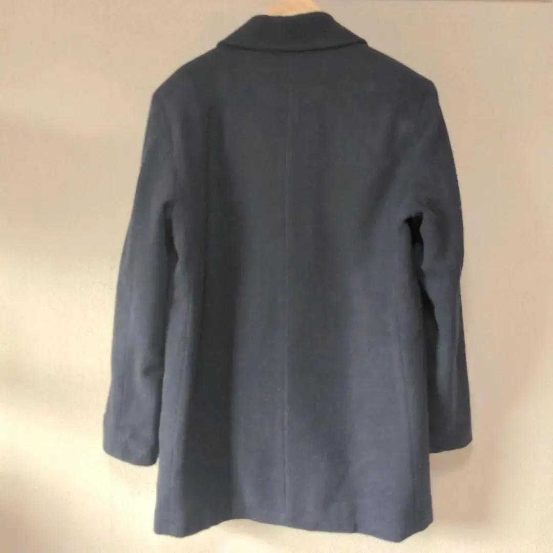 ラルフローレン メルトン ハーフコート サイズ42L ネイビー US古着