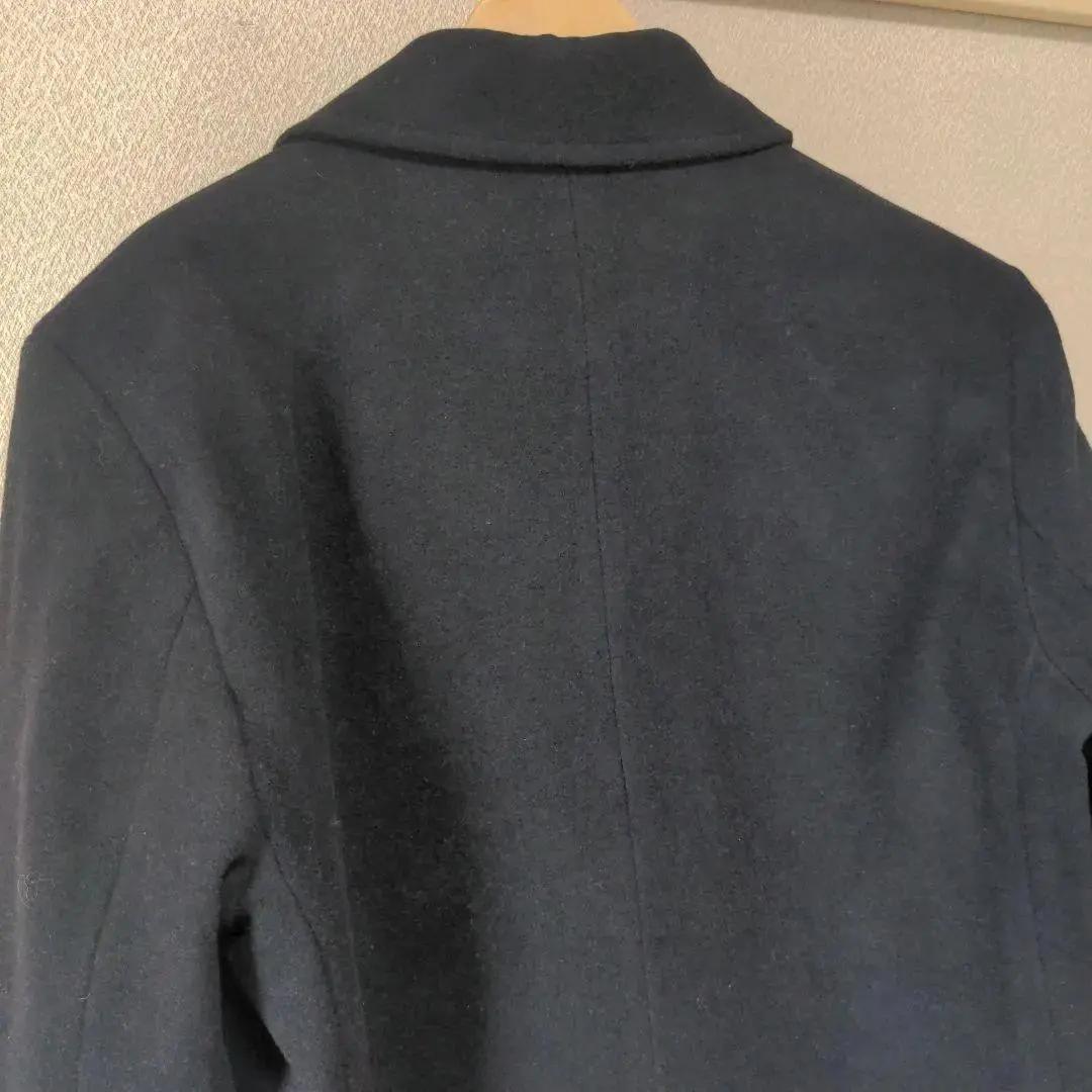 ラルフローレン メルトン ハーフコート サイズ42L ネイビー US古着