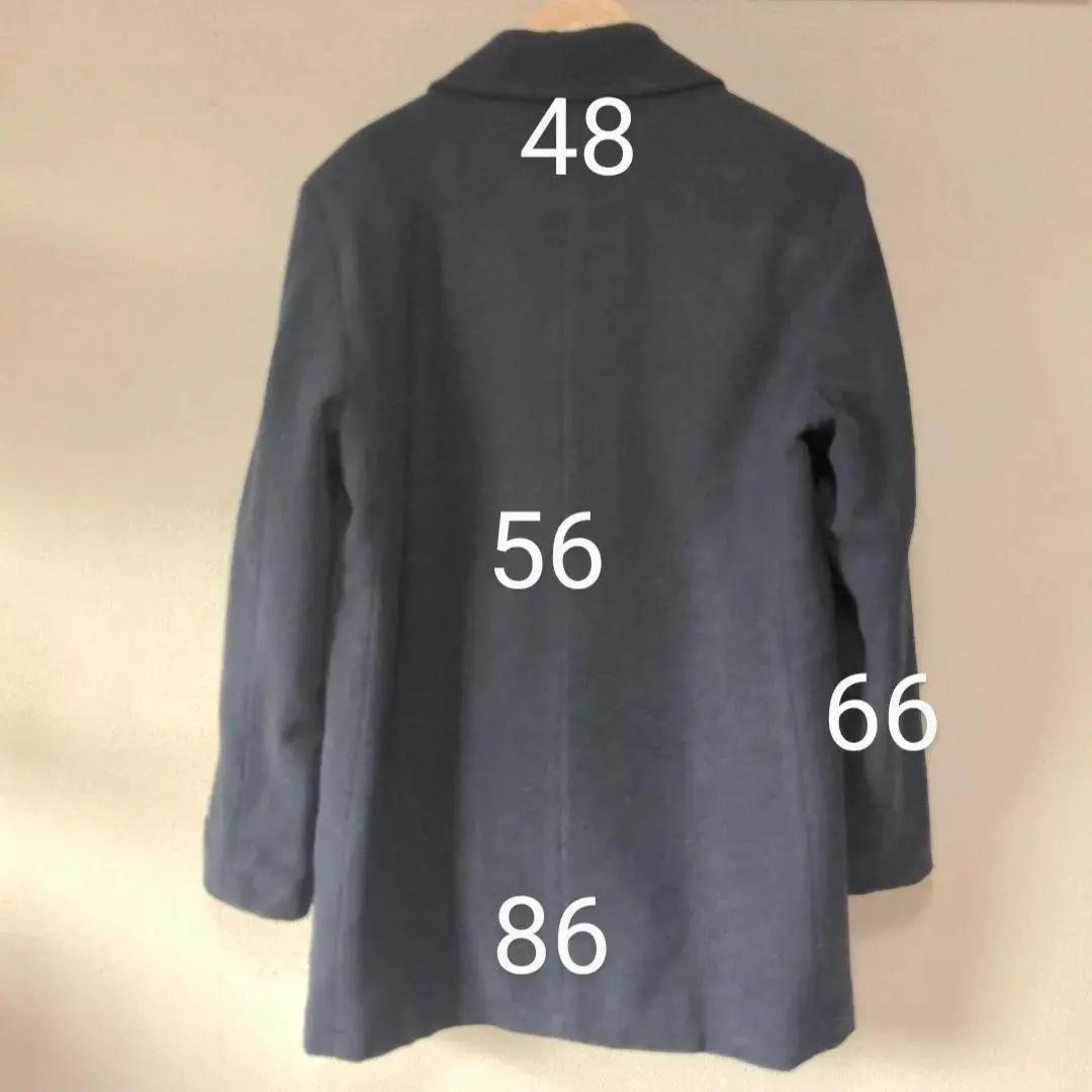 ラルフローレン メルトン ハーフコート サイズ42L ネイビー US古着