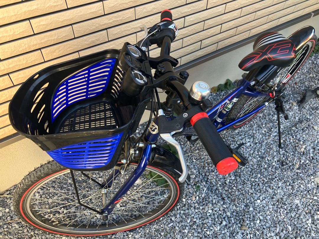 BRIDGESTONE 子供用自転車 青　越谷　草加　三郷　引き取り