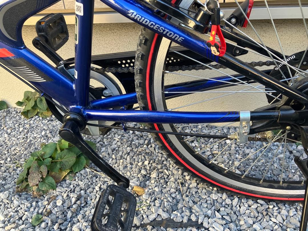 BRIDGESTONE 子供用自転車 青　越谷　草加　三郷　引き取り
