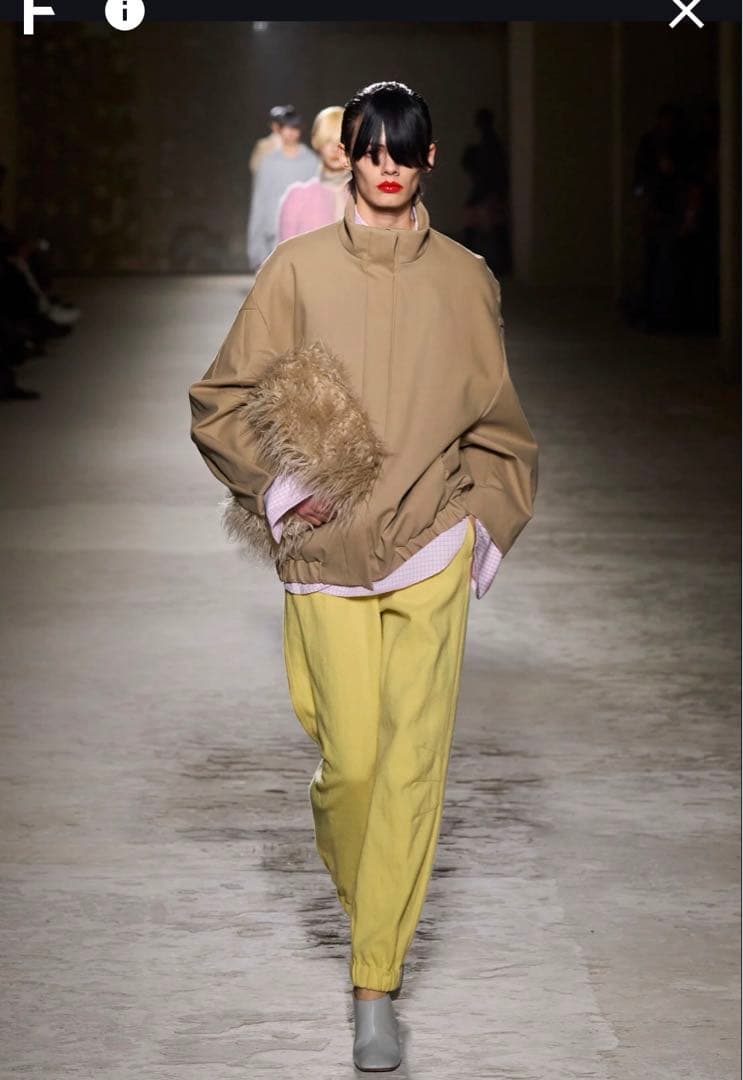 ドリスヴァンノッテン　オーバーサイズブルゾン