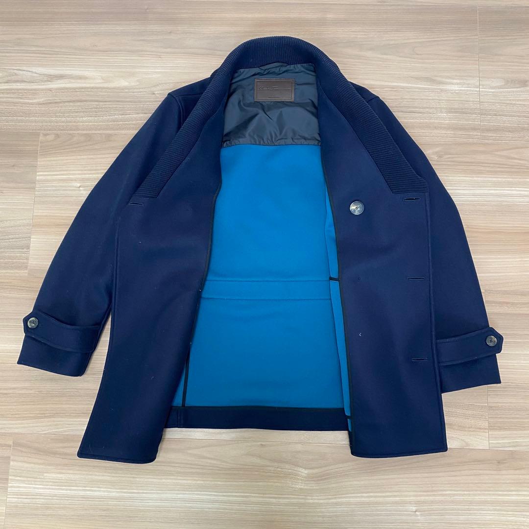 サルヴァトーレフェラガモ ウールジャケット 紺 48