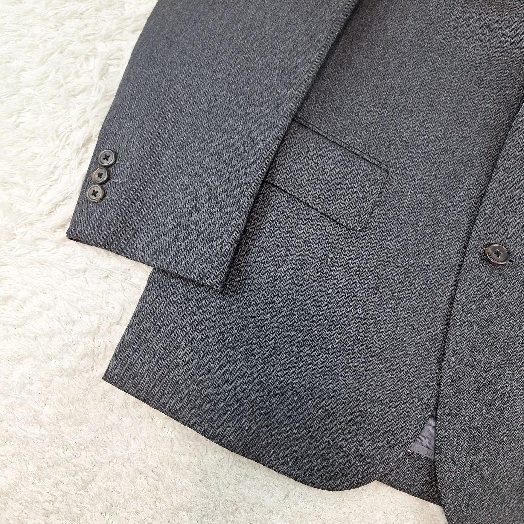 未使用品✨J.PRESS ヘリンボーン　テーラードジャケット+ベスト　A5　M