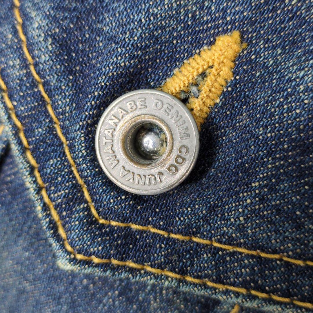 JUNYA WATANABE　リメイク　デニム　ジャケット　ポンチョ　ケープ