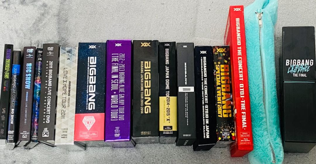 BIGBANG ライブ DVD ブルーレイ 16枚 まとめ売りセット 初回盤