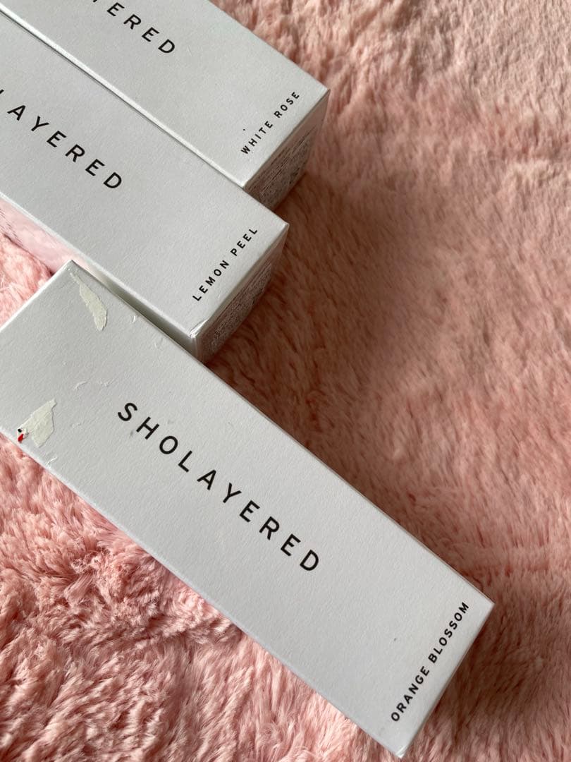 SHOLAYERED 100ml ボディスプレー 3種セット