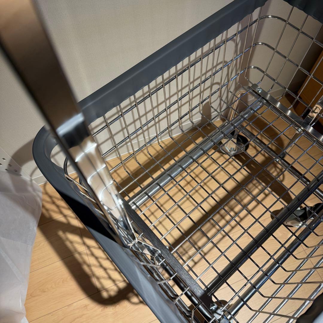 パシフィックファニチャー PFS ランドリーカート R＆B Wire　引取限定