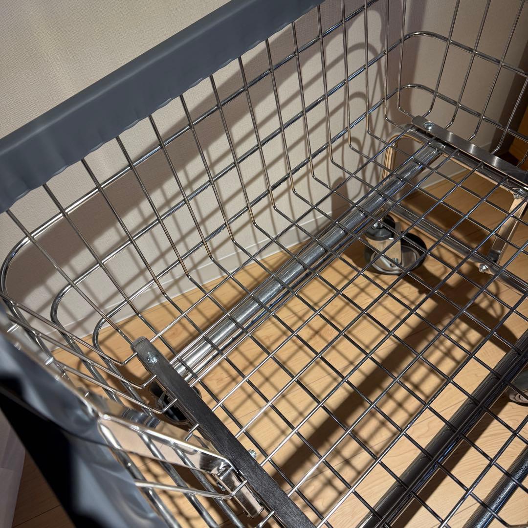 パシフィックファニチャー PFS ランドリーカート R＆B Wire　引取限定