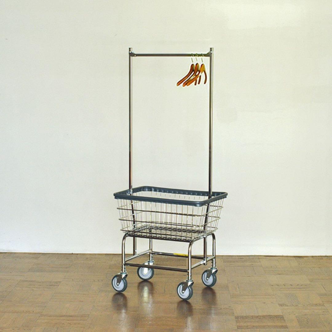 パシフィックファニチャー PFS ランドリーカート R＆B Wire　引取限定