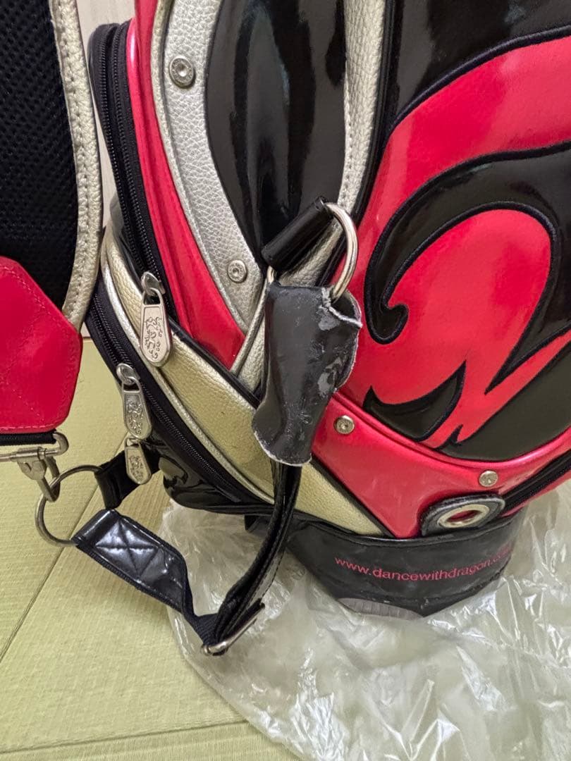 元値約10万円　ダンスウィズドラゴン キャディバッグ