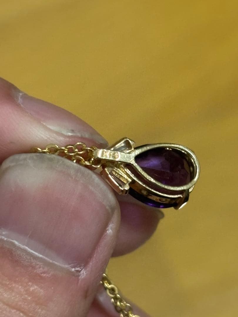 ネックレス　K刻印