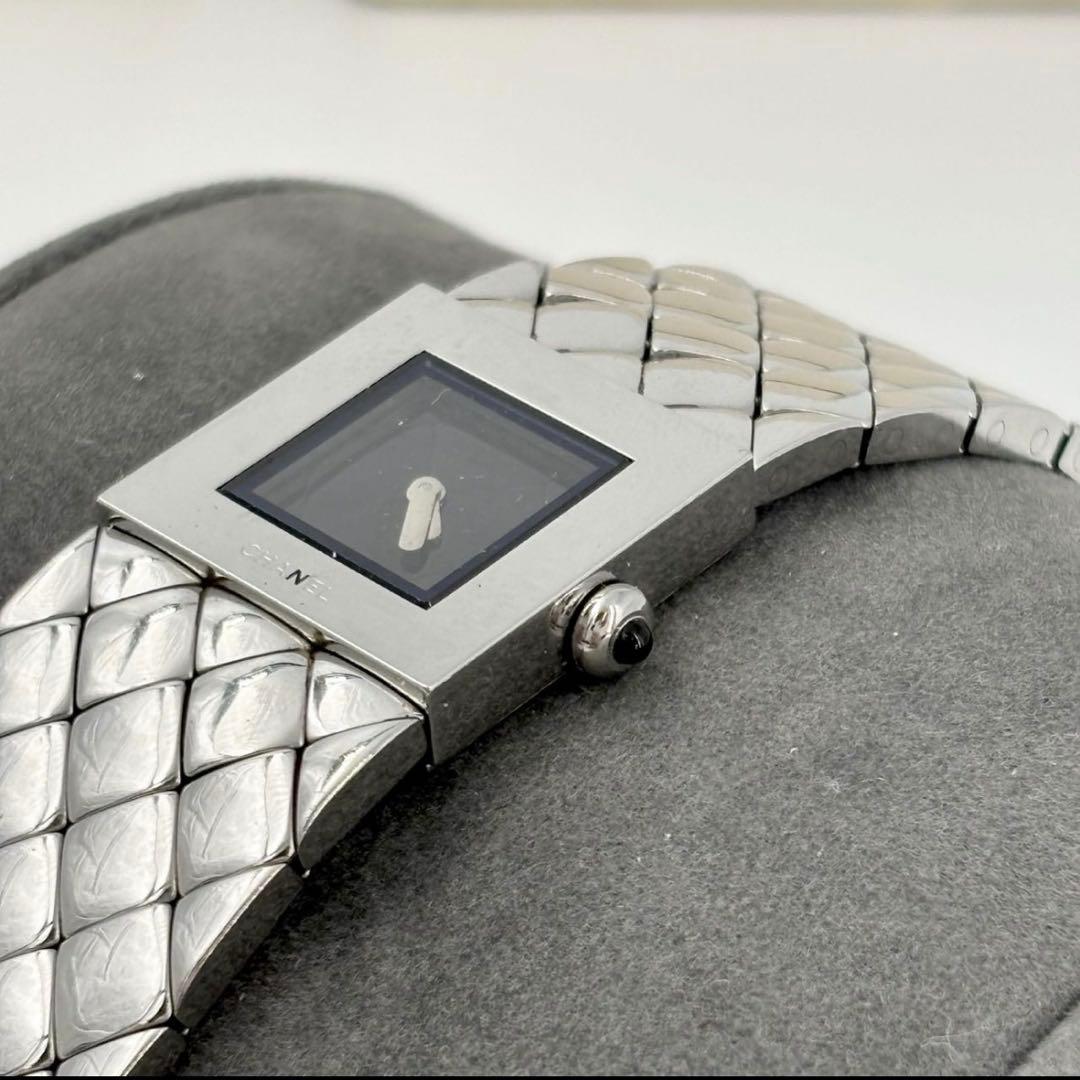 CHANEL シャネル　マトラッセ　腕時計　シルバー　美品　1237