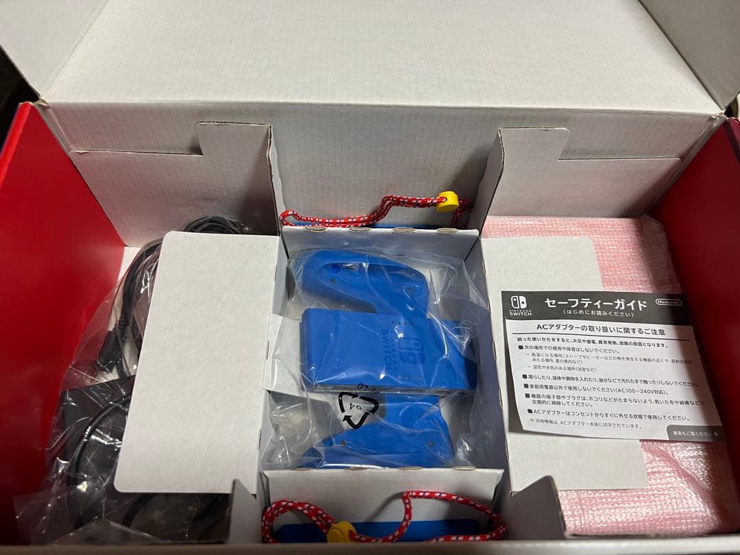 Nintendo Switch マリオレッド×ブルー キャリングケース付き