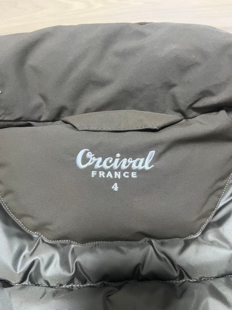 ORCIVAL ダウンベスト ブラウン　サイズ4
