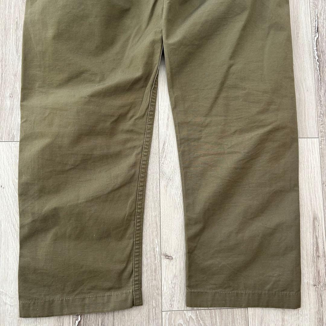 orSlow オアスロウ リップストップ ベイカーパンツ ファティーグ 2