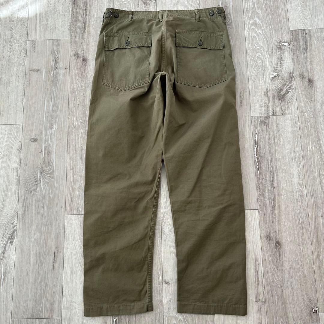 orSlow オアスロウ リップストップ ベイカーパンツ ファティーグ 2