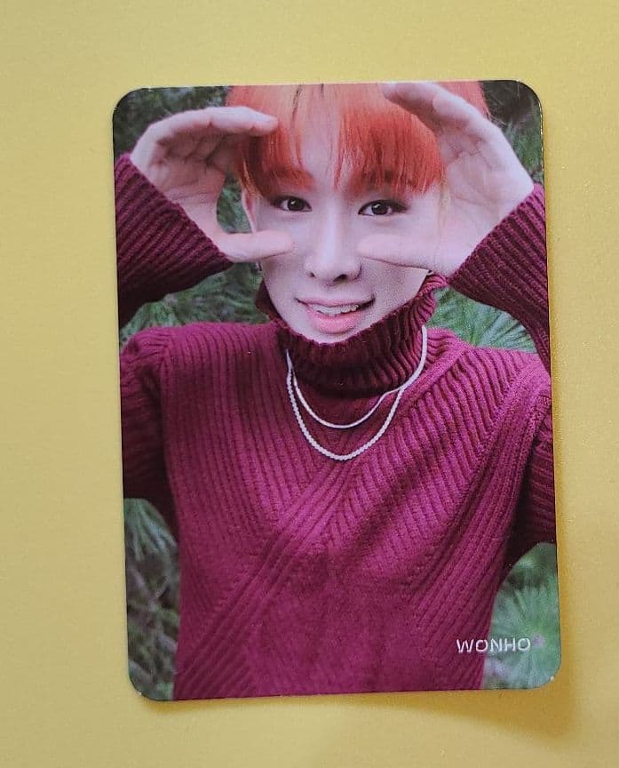 ウォノ MONSTA X サイン会 ペンサ カード レア