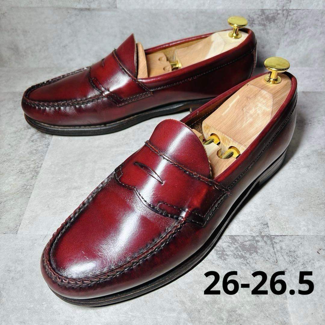 USA製 ジーエイチバス ローファーバーガンディ