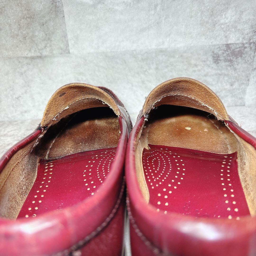 USA製 ジーエイチバス ローファーバーガンディ