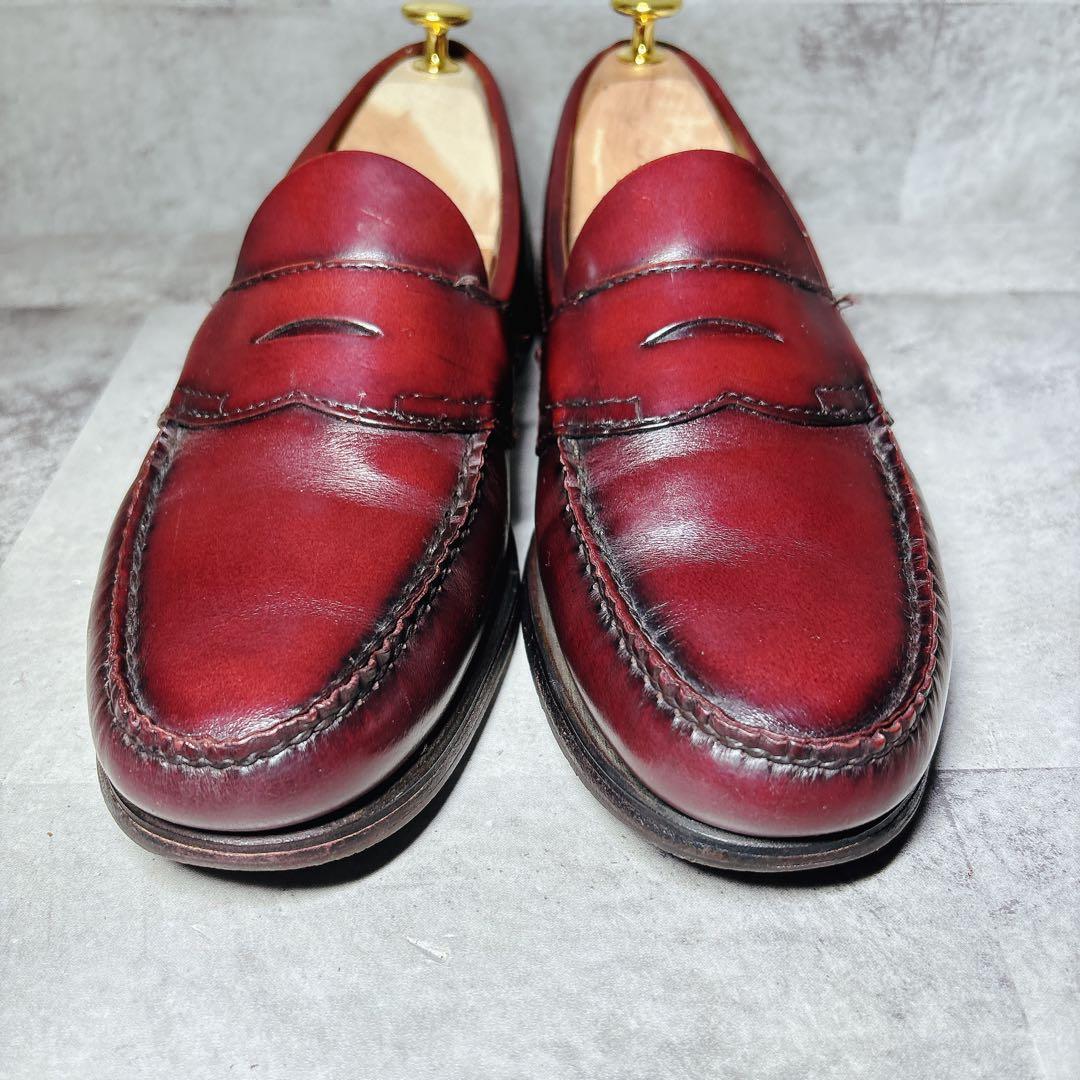 USA製 ジーエイチバス ローファーバーガンディ