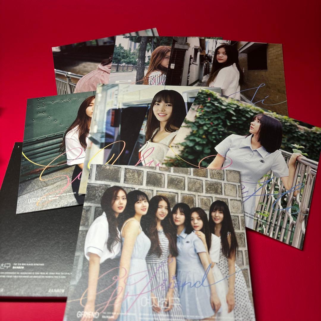 トレカ付き 여자친구　GFRIEND Rainbow Repackage