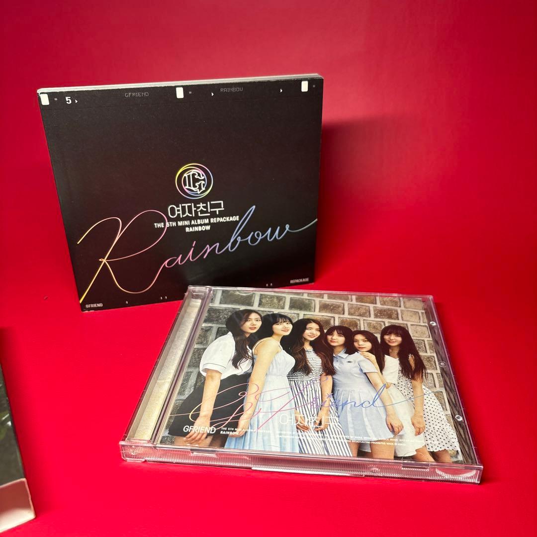 トレカ付き 여자친구　GFRIEND Rainbow Repackage