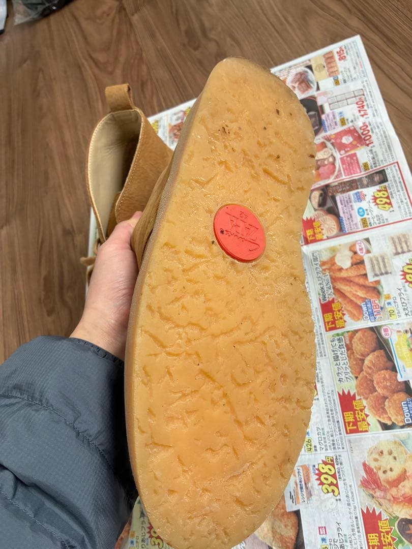 完売品　ZARA クラークス　ブーツ