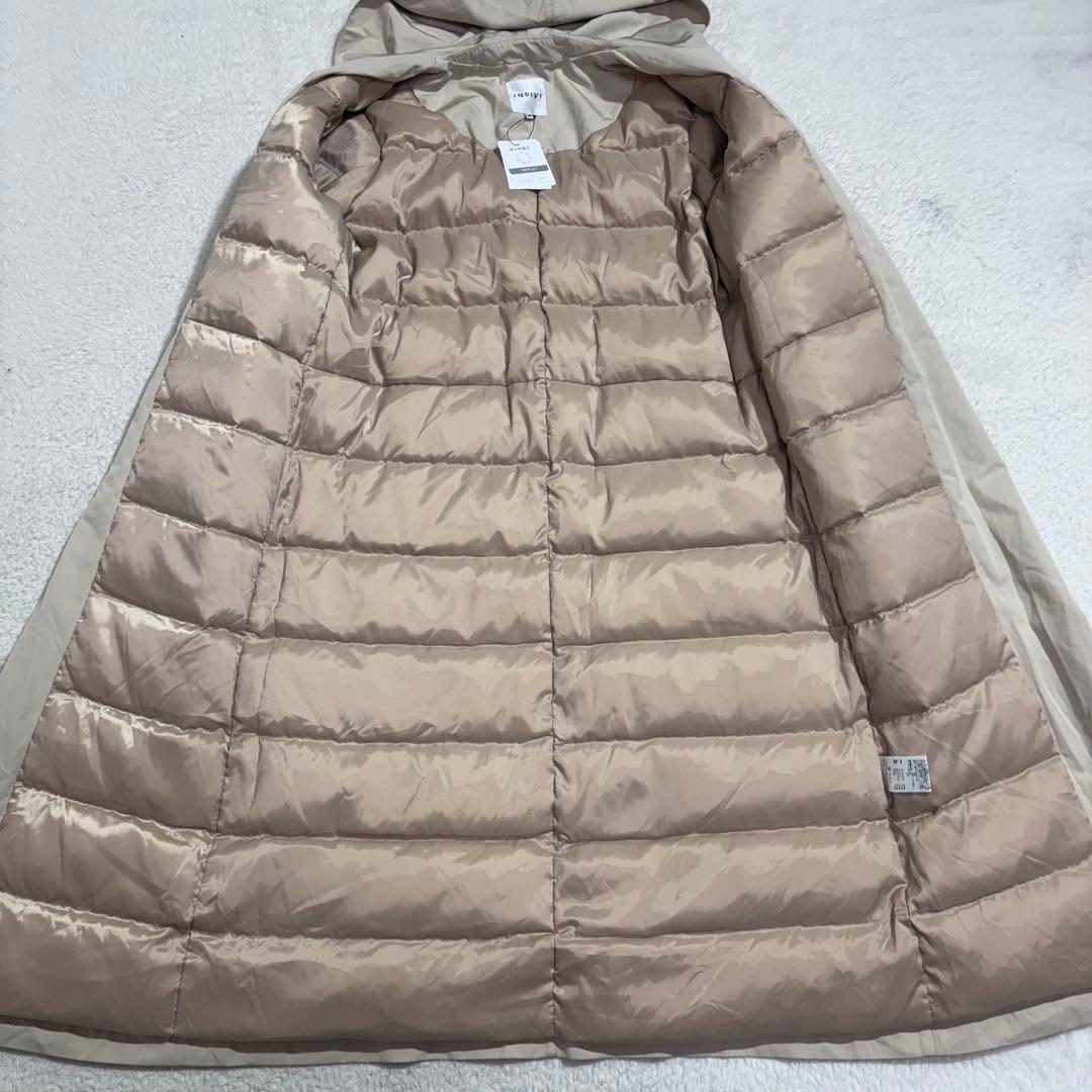 新品未使用　インディヴィ　ダウンコート　ロング丈