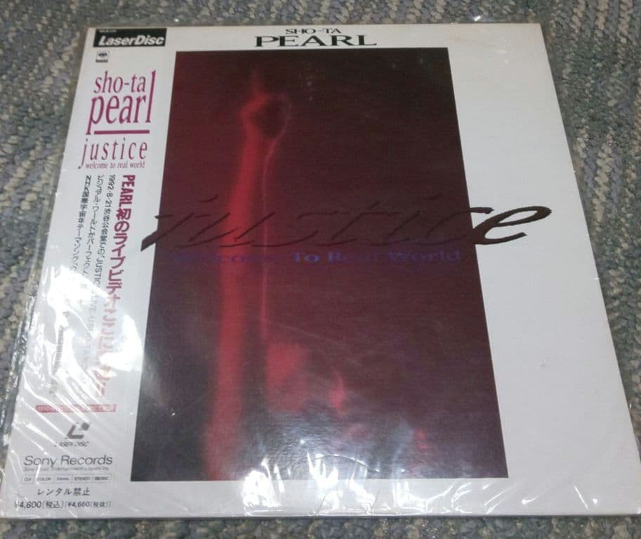 PEARL sho-ta justice レーザーディスク