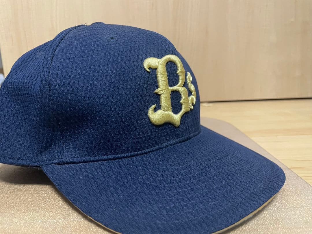 【NPB公式】 オリックス・バファローズ キャップ サイン入り 背番号34