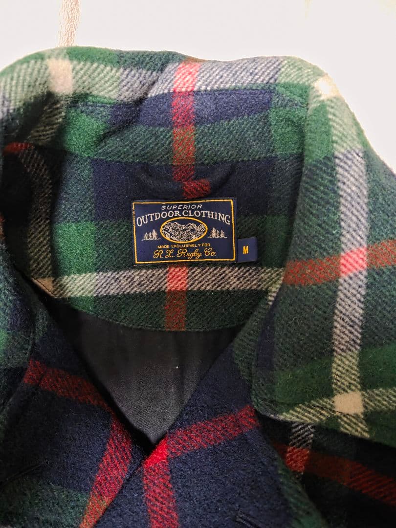 RALPH LAUREN　Rugby M ウール ダブルブレストピーコート