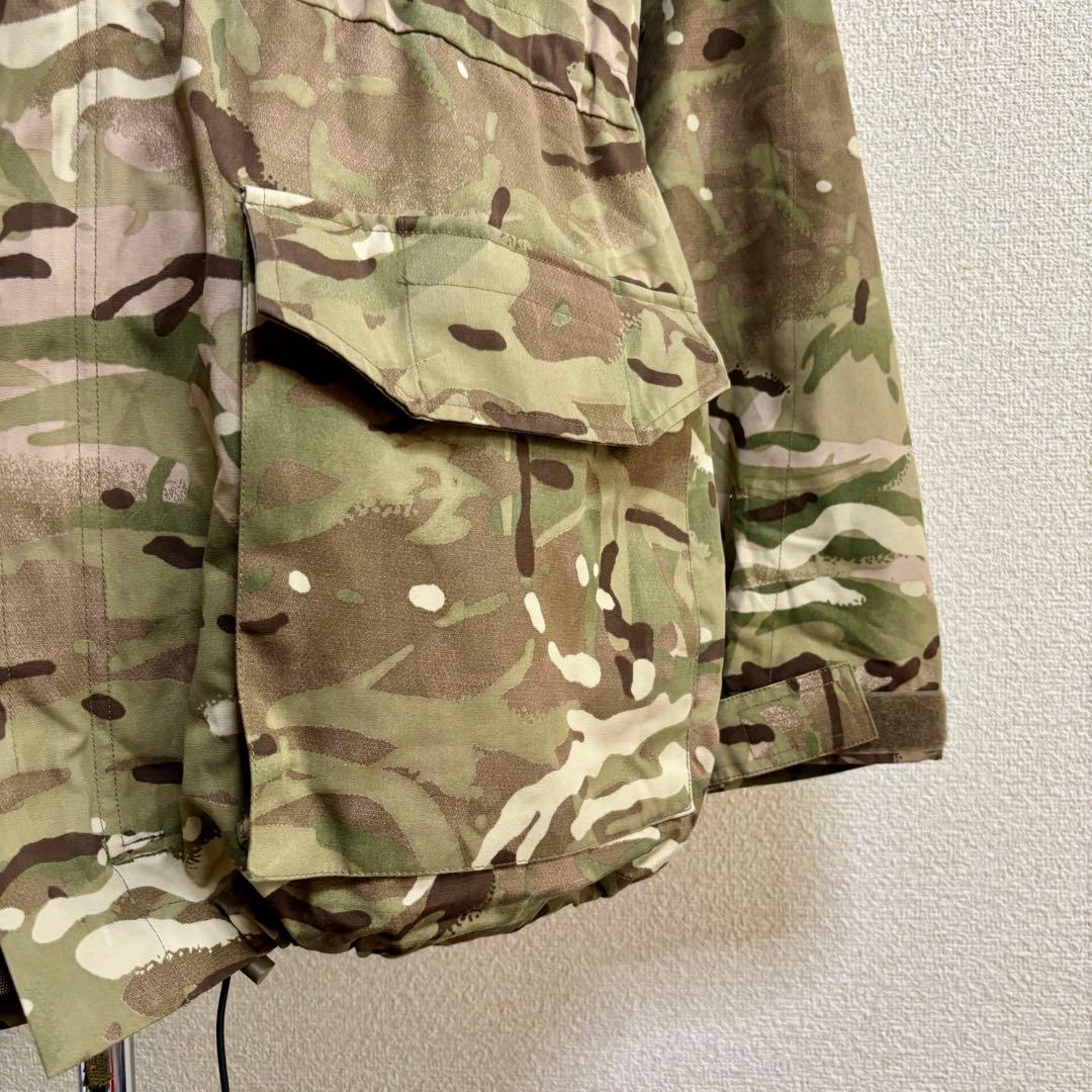イギリス軍 実物 コンバットスモック L～XL位 ミリタリージャケット カモフラ