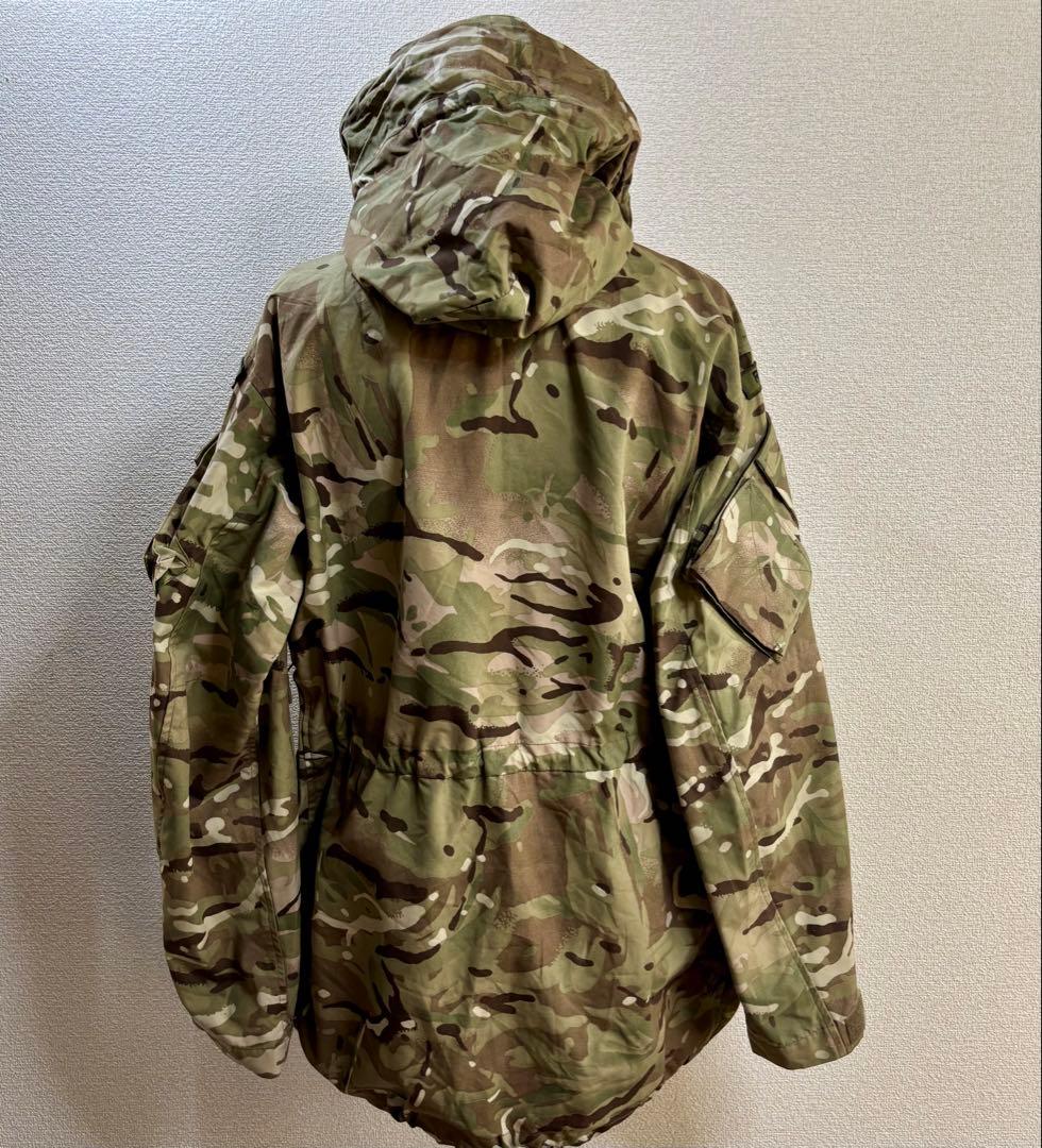 イギリス軍 実物 コンバットスモック L～XL位 ミリタリージャケット カモフラ
