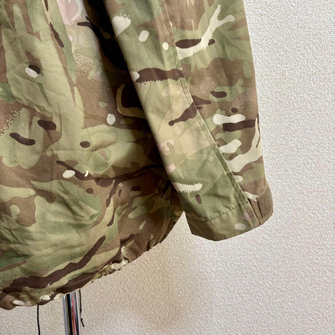 イギリス軍 実物 コンバットスモック L～XL位 ミリタリージャケット カモフラ